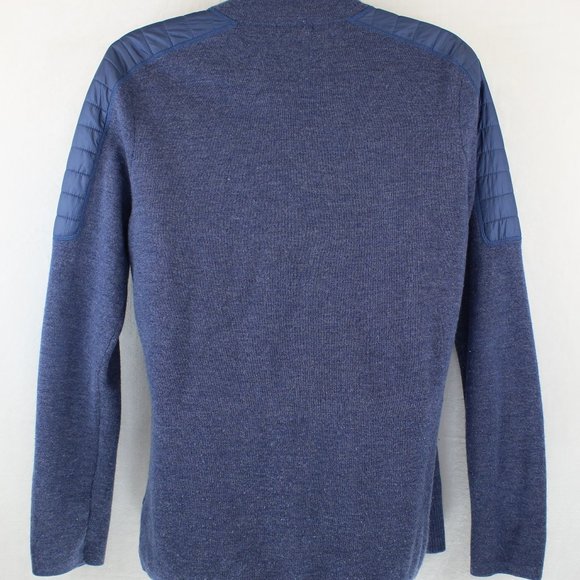 Smartwool Blue Half Zip Sweater (L) - Picture 2 of 10